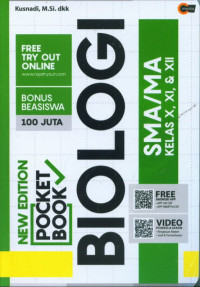 NEW EDITION POCKET BOOK BIOLOGI SMA.MA KELAS X, XI, & XII