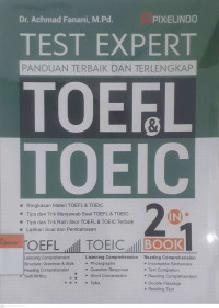 TEST EXPERT PANDUAN TERBAIK DAN TERLENGKAP TOEFL & TOEIC