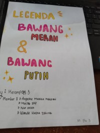 LEGENDA BAWANG MERAH & BAWANG PUTIH