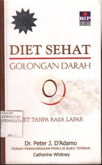 DIET SEHAT GOLONGAN DARAH O, DIET TANPA RASA LAPAR