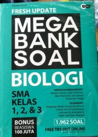 MEGA BANK SOAL BIOLOGI