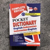 POCKET DICTIONARY English-Indonesia